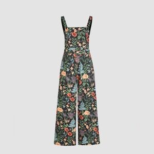 Cider Floral Jumpsuit - Black Multi